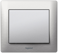 Legrand, Galea Life, Цвет: Фрезерованный алюминий (Brushed Aluminium)